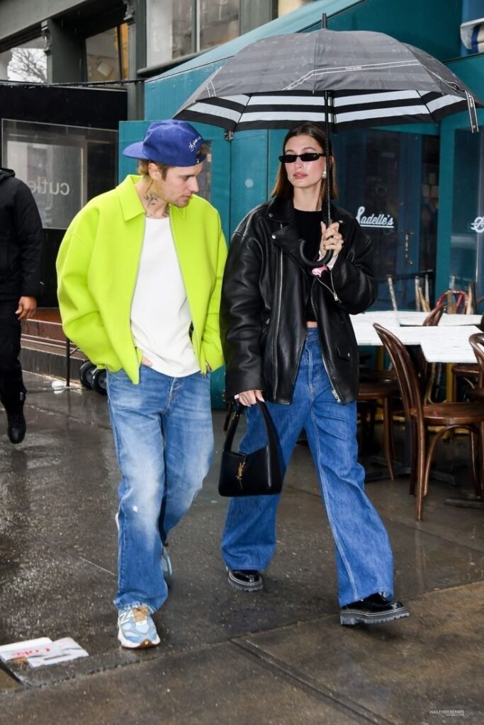 Justin Beiber and Hailey Beiber in NYC